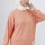 30427 Bürümcük Kumaş Arma Detaylı Sweatshirt