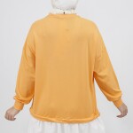 30031 Önü Taş Detaylı 2 İplik Kumaş Sweatshirt