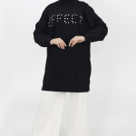 10208 Taş Detaylı Sweatshirt