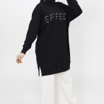 10208 Taş Detaylı Sweatshirt