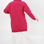 23010 Pul Detaylı İki İplik Sweatshirt