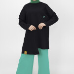 10238 Rozet Detaylı Sweatshirt